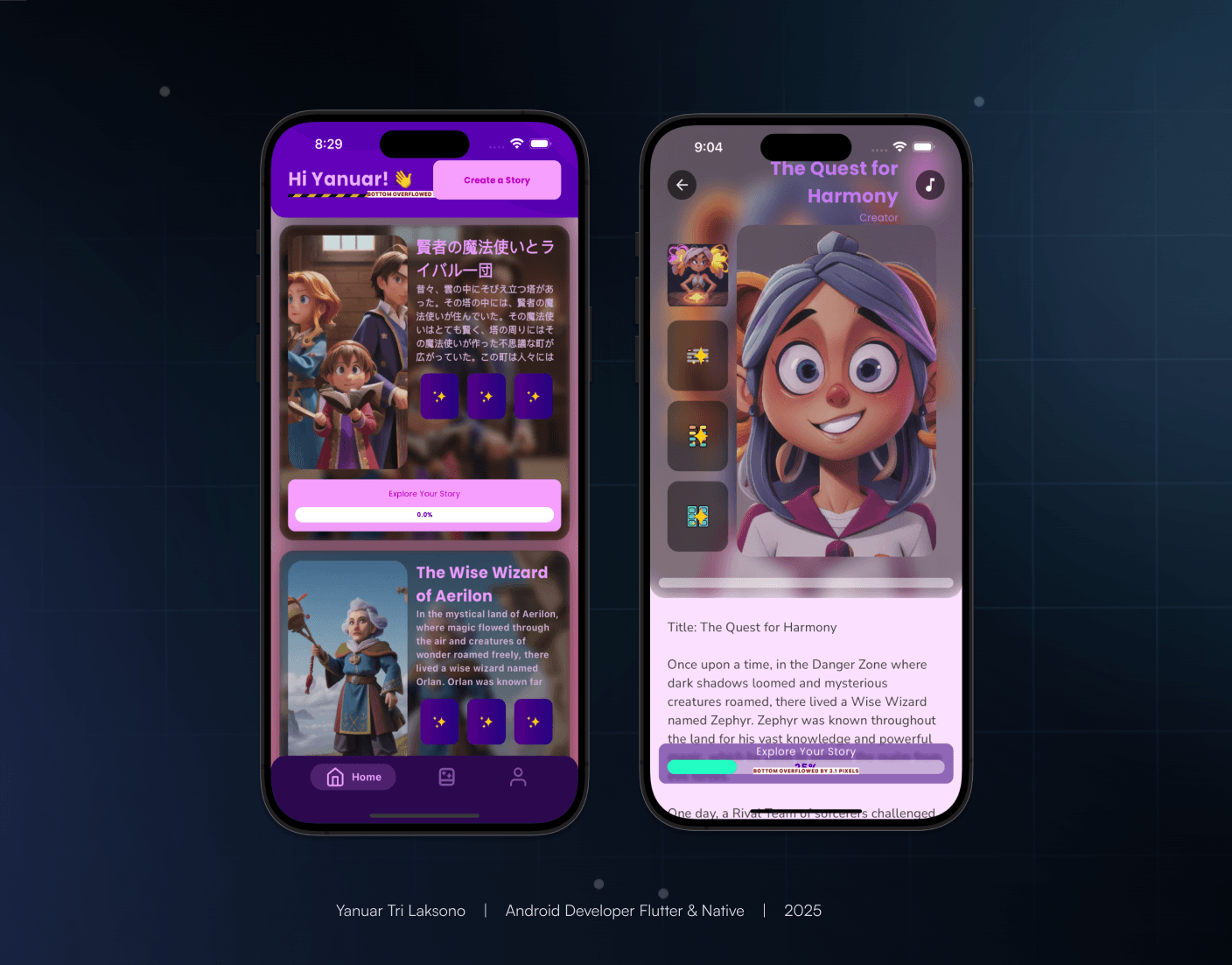 Books Reads AI Flutter Mobile — preview